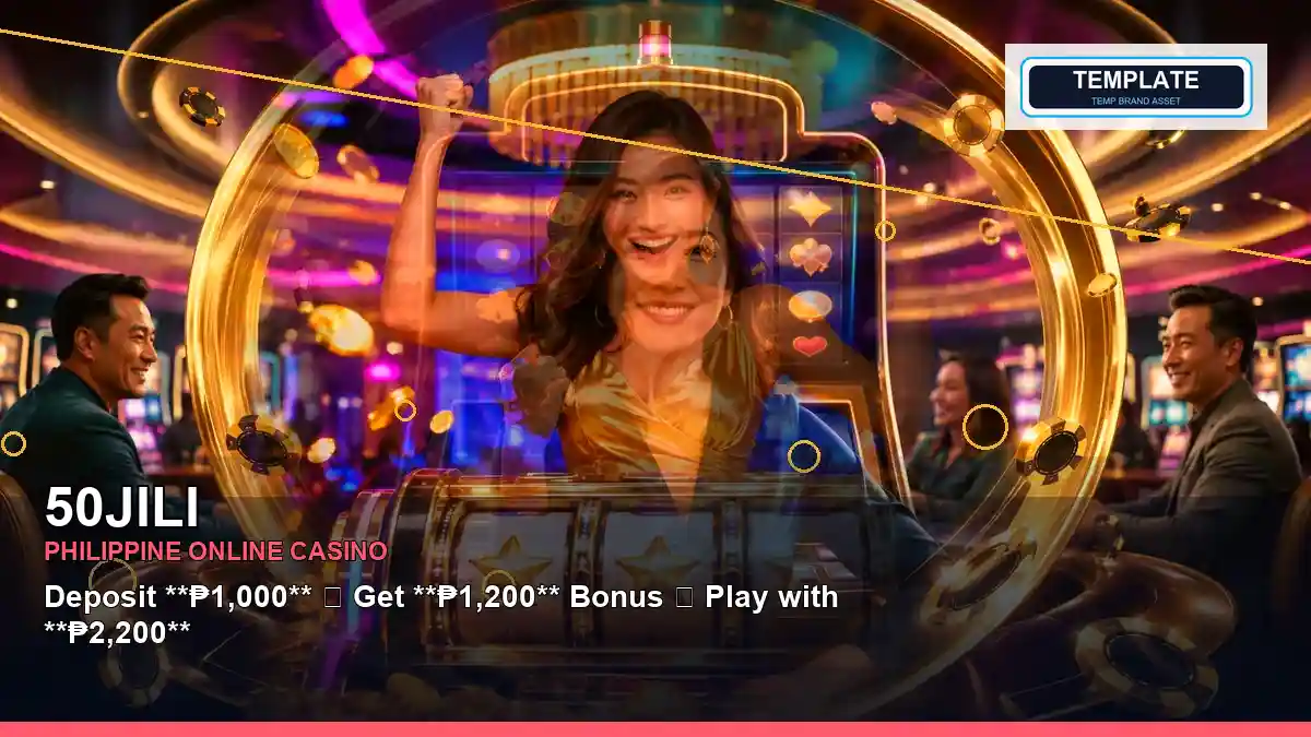 50JILI gold-lit gold jackpot slot games in a centered layout for Philippine players