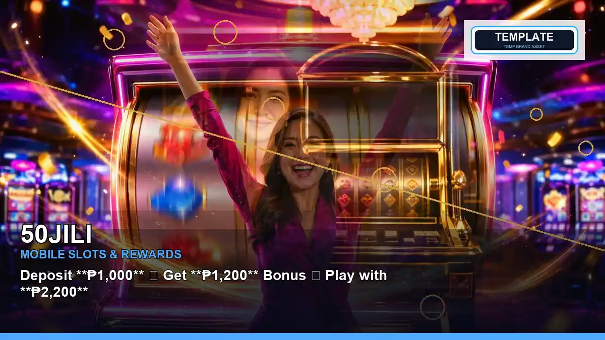 50JILI high-energy lounge VIP casino rewards in a centered layout for Philippine players